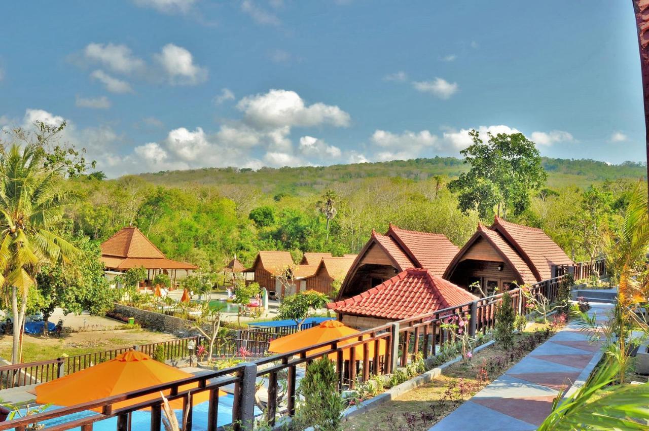 Surya Chandra Beach Bungalow Batununggul Buitenkant foto