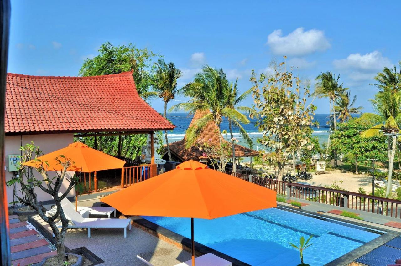 Surya Chandra Beach Bungalow Batununggul Buitenkant foto