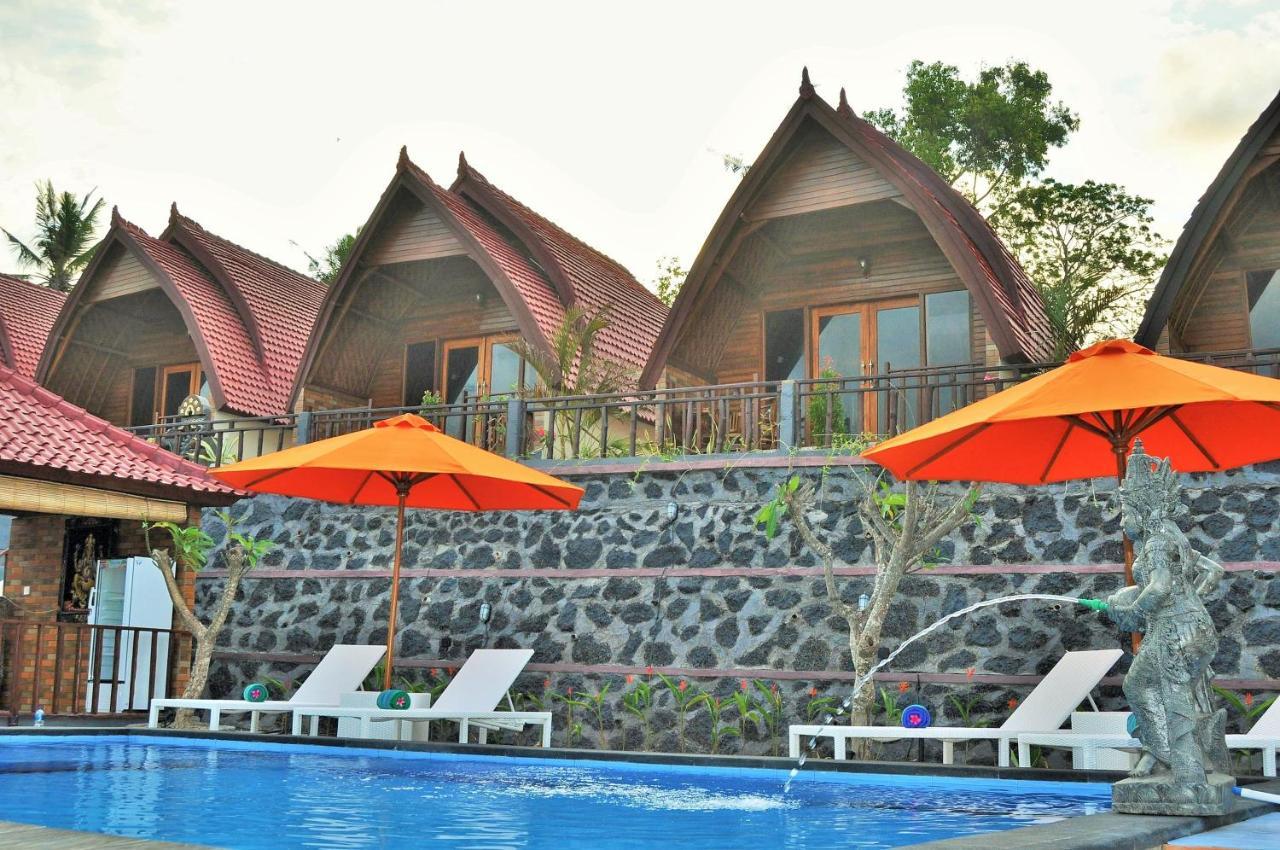 Surya Chandra Beach Bungalow Batununggul Buitenkant foto