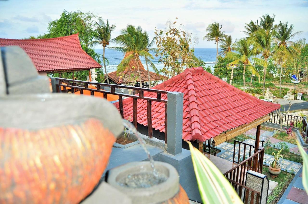 Surya Chandra Beach Bungalow Batununggul Buitenkant foto